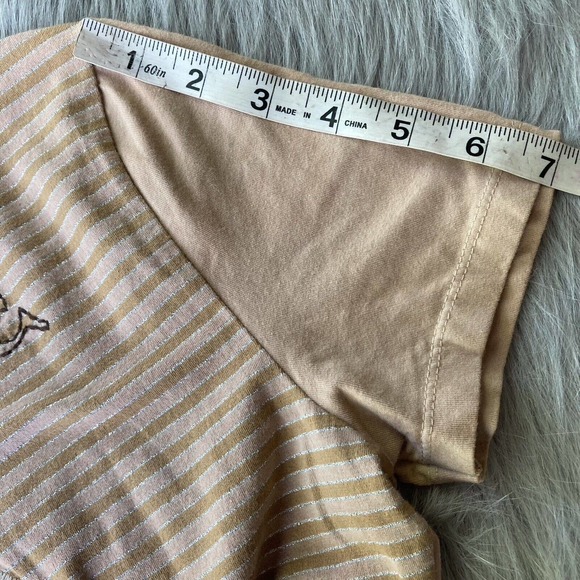 Waggon Womens Top Sz Med Colorful Beaded Gems Embroidered Floral Peace RARE - Picture 11 of 11